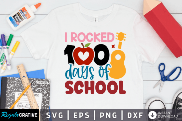 Celebrating 100 Days of School with a Fun PNG Design