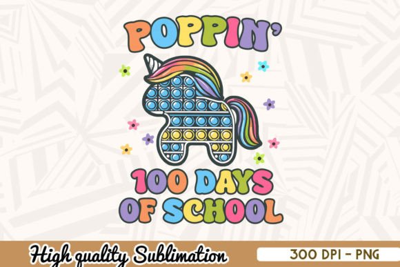 Celebrating 100 Days of School with Poppin PNG