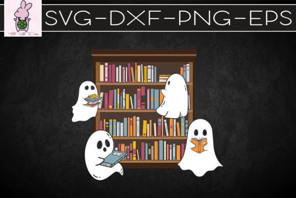 Charming Ghosts Reading Books for Halloween