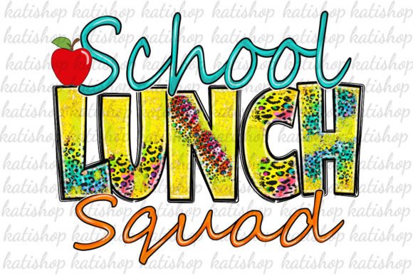 Exploring School Lunch Squad Leopard Sublimation