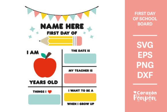 First Day of School Board: A Designer's Review