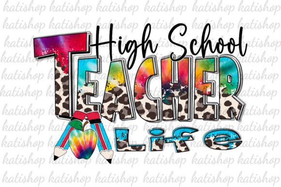 High School Teacher Life Sublimation Review