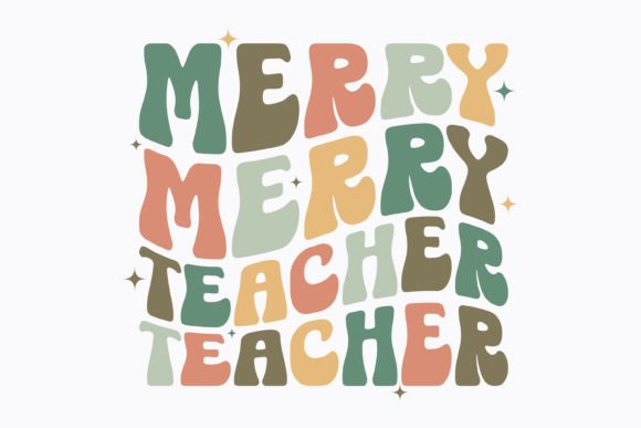 Retro Christmas Merry Teacher Png: A Festive Embroidery Review