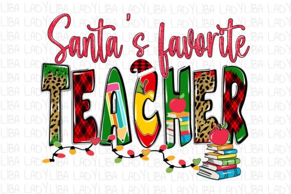 Review: Santa's Favorite Teacher Leopard PNG