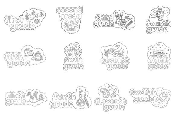School Grades: A Versatile Embroidery Design