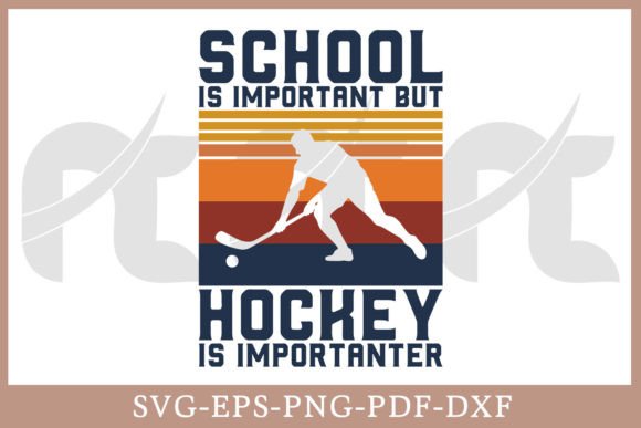 School is Important, But Hockey Vintage