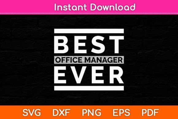 Vintage Best Office Manager Svg: A Detailed Review